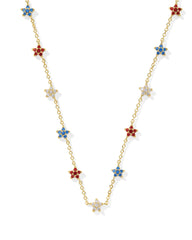 Sierra Star Crystal Strand Necklace