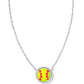 Softball Short Pendant Necklace