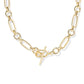 Sylvia Metal Link And Chain Necklace
