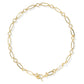 Sylvia Metal Link And Chain Necklace