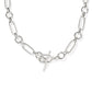 Sylvia Metal Link And Chain Necklace
