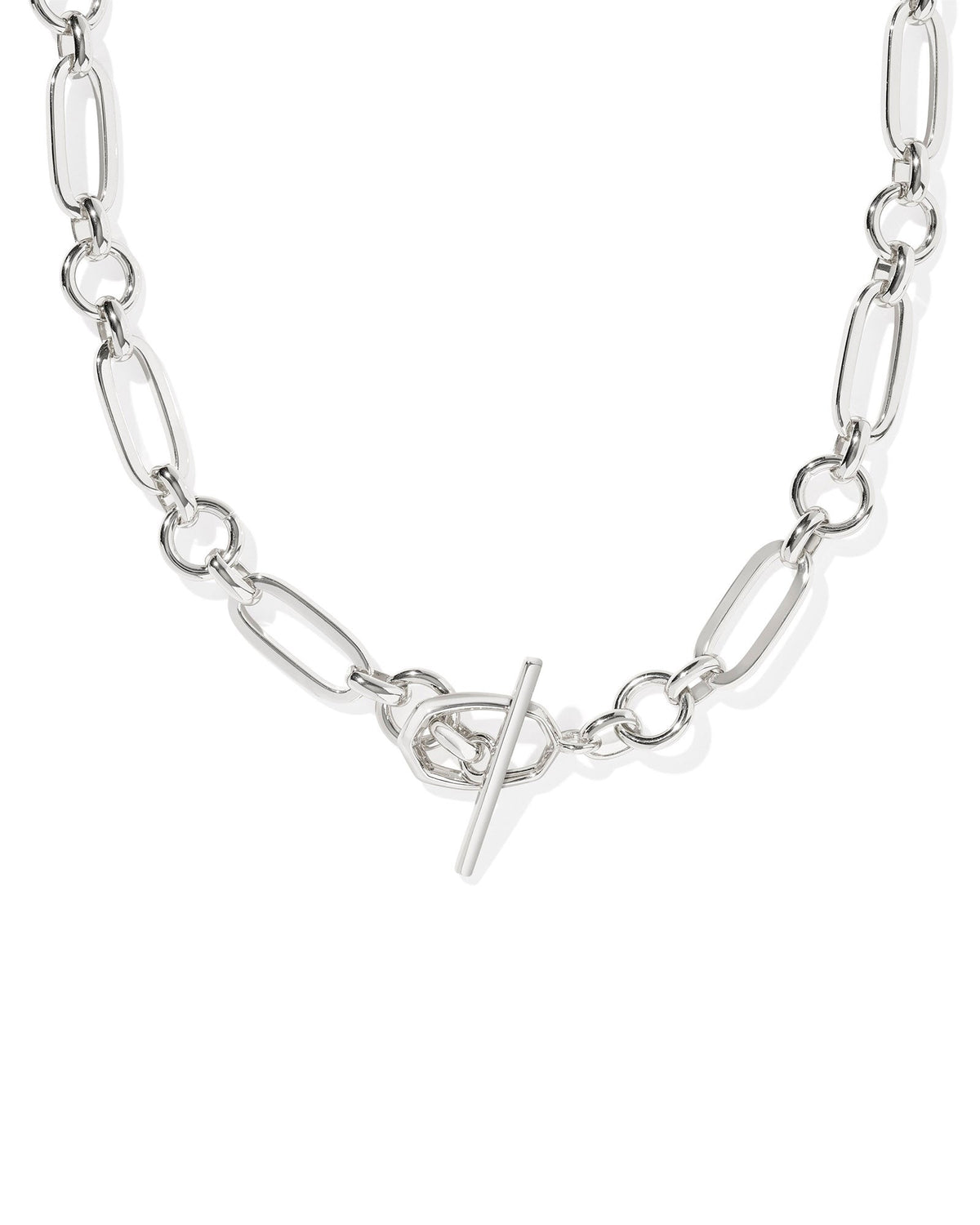 Sylvia Metal Link And Chain Necklace