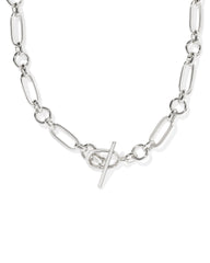 Sylvia Metal Link And Chain Necklace
