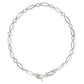 Sylvia Metal Link And Chain Necklace