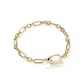 Sylvia Metal Link And Chain Bracelet