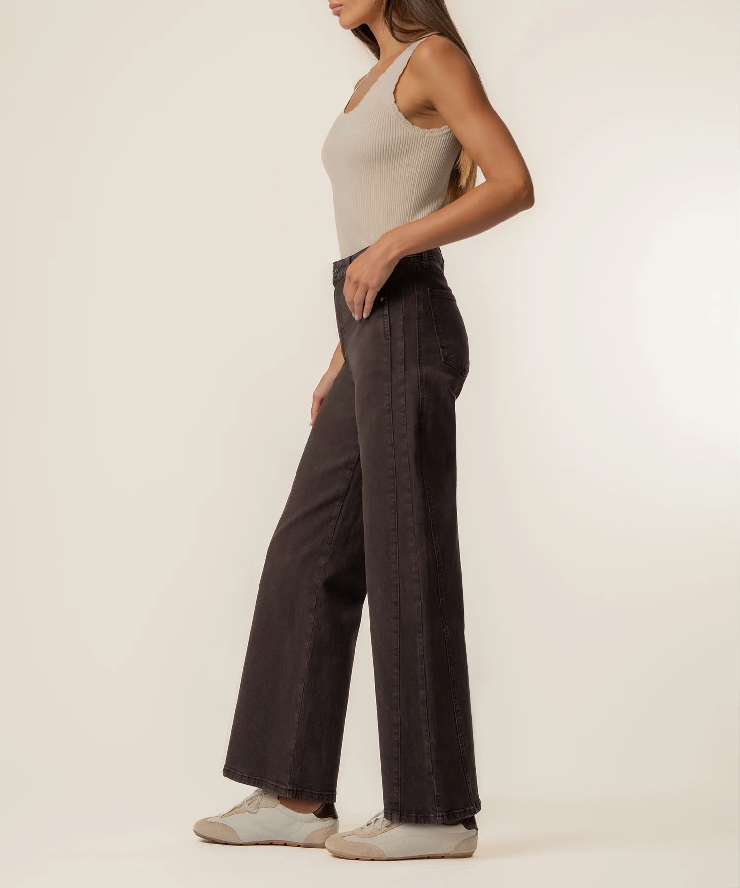 Meg High Rise Wide Leg