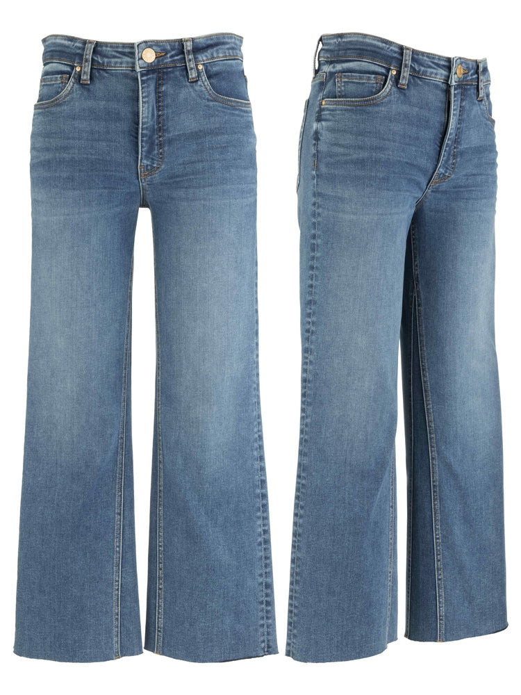 Kelsey High Rise Fab Ab Ankle Flare Leg