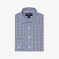 Mizzen+Main Leeward Long Sleeve Dress Shirt in Espresso Doug Plaid