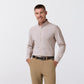 Mizzen+Main Leeward Long Sleeve Dress Shirt in Espresso Filbert Plaid