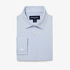 Mizzen+Main Leeward Long Sleeve Dress Shirt in Light Blue Solid