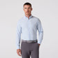 Mizzen+Main Leeward Long Sleeve Dress Shirt in Light Blue Solid