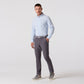 Mizzen+Main Leeward Long Sleeve Dress Shirt in Light Blue Solid