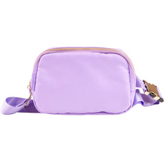 Solid Belt Bag - Lilac - Simply Southern