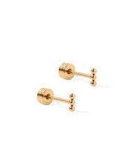 Screwback Stud - Tally (Gold)