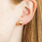 Screwback Stud Earrings - Vera Round