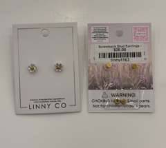 Screwback Stud Earrings - Sloane