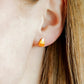 Screwback Stud Earrings - Candy Corn