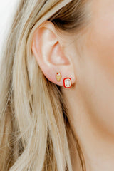Screwback Stud Earrings - Milkshake