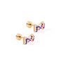 Screwback Stud Earrings - Frances Bow