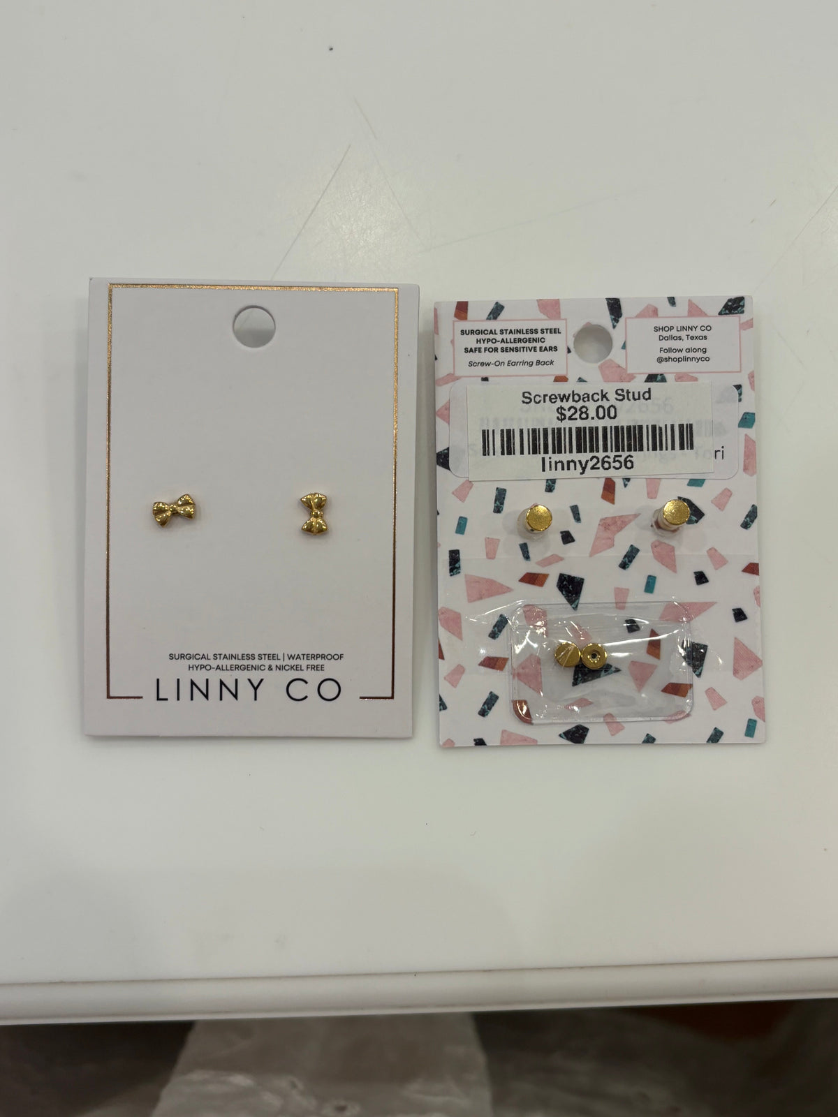 Screwback Stud - Tori