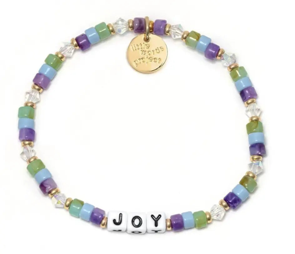 Joy Blue Hawaiian Bracelet S/M - Little Words Project