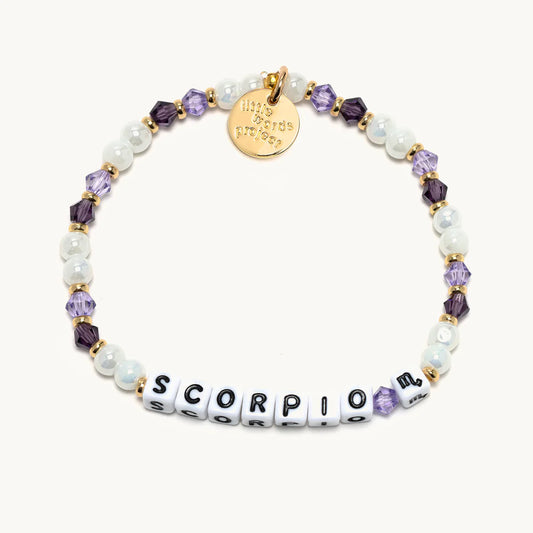 Little Words Project Scorpio Zodiac Pluto Bracelet 1200