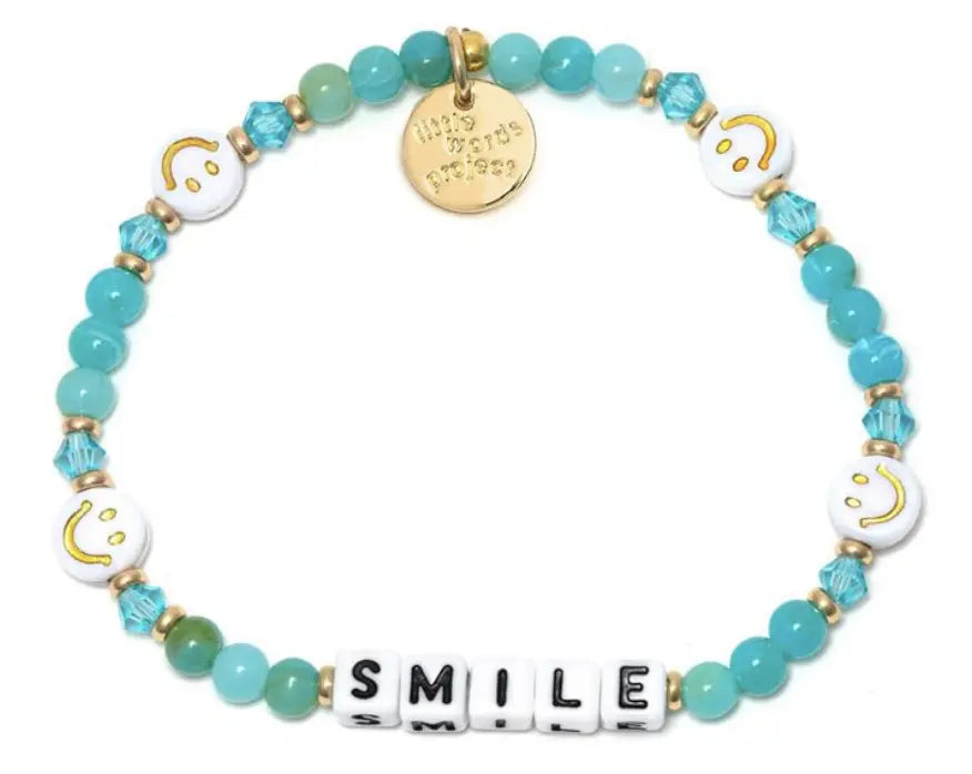 Smile Blue Raspberry Bracelet - S/M