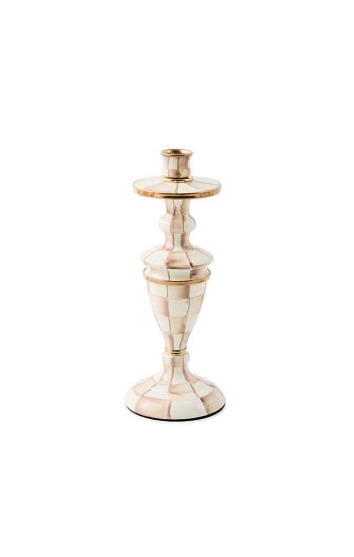 Mocha Check Candlestick