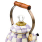 Violet Check 2 Quart Tea Kettle