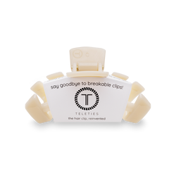 TELETIES - Almond Beige Medium Hair Clip