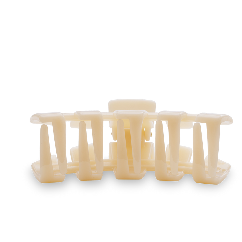TELETIES - Almond Beige Medium Hair Clip