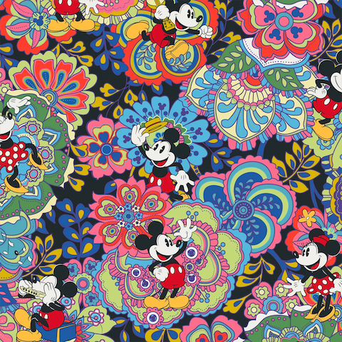 Mickey and Minnie Petal Multi