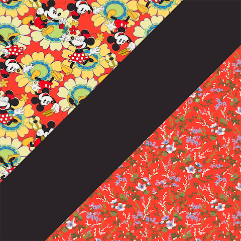 Mickey and Minnie Petal Springs
