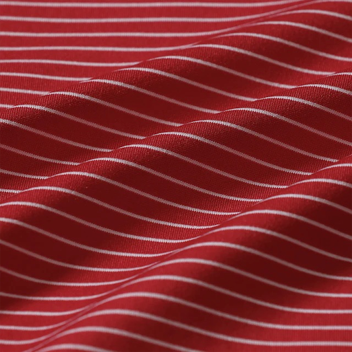 Crimson Alternating Stripe