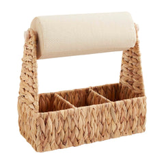 A Woven Utensil/Towel Caddy from Mud PIe.