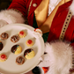 Nora Fleming Jolly Old Soul mini in a holiday setting (Jolly Old Soul)