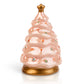 Nora Fleming Twinkle Tree pink Christmas tree with gold-colored star and base (Twinkle Tree)