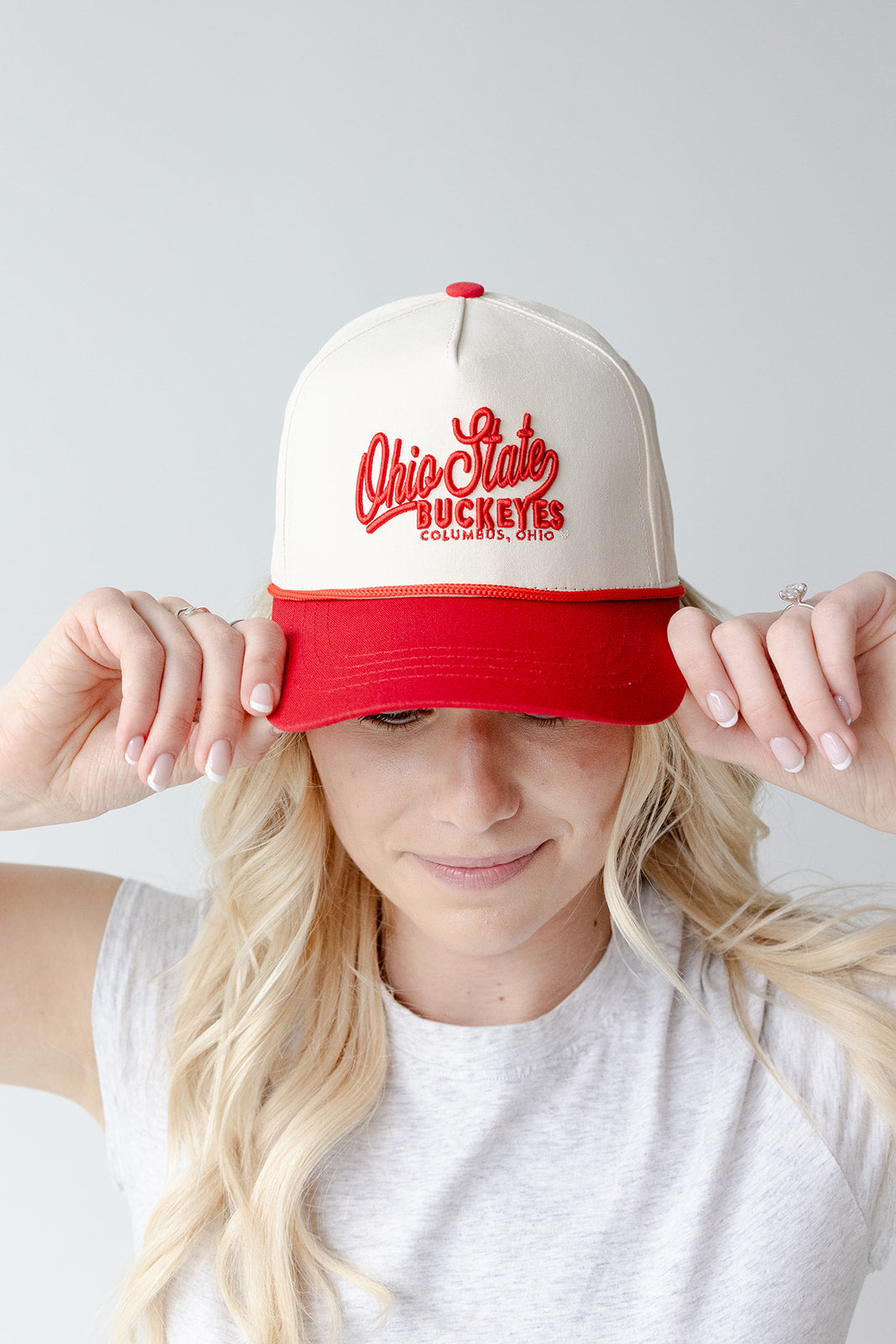 Ohio State Pinstripe Canvas Hat