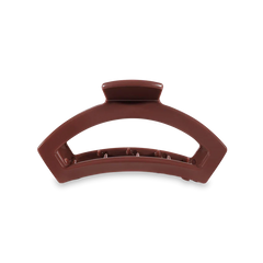 Open Nutmeg Medium Hair Clip from TELETIES.
