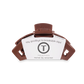 Open Nutmeg Medium Hair Clip from TELETIES.