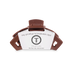 Open Nutmeg Medium Hair Clip from TELETIES.