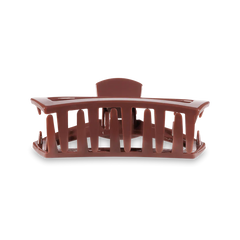 Open Nutmeg Medium Hair Clip from TELETIES.