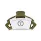 An Open Olive Medium Hair Clip from TELETIES.