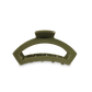 A Open Olive Tiny Hair Clip from TELETIES.
