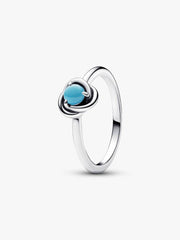 December Eternity Circle Ring