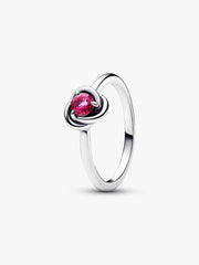 October Eternity Circle Ring