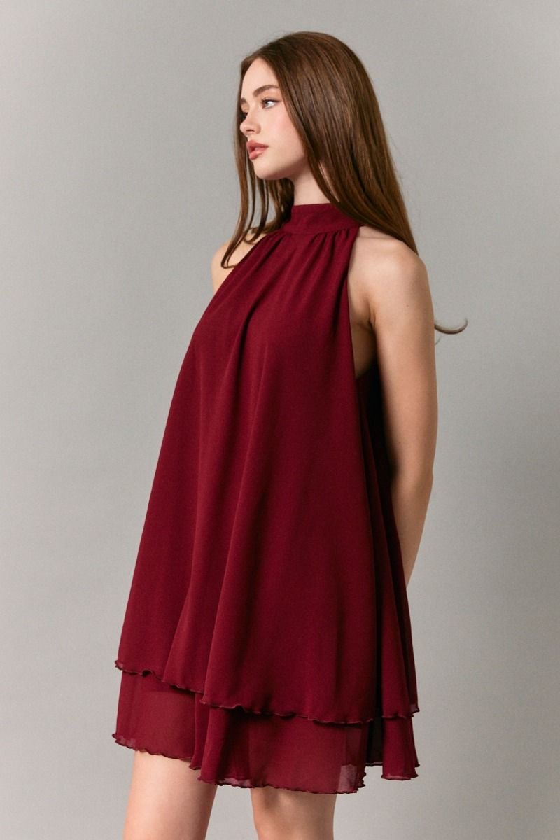 Macy Halter Mini Dress