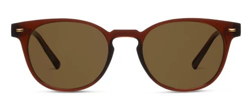 Boho II Polarized Sunglasses - Brown
