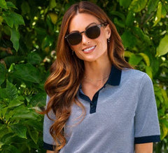 Boho II Polarized Sunglasses - Brown