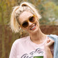 Boho II Polarized Sunglasses - Citrus